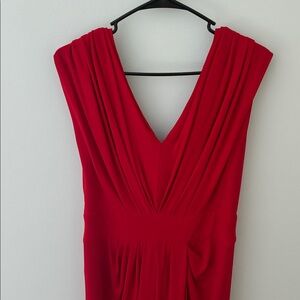 Beautiful Red special occasion knit dress size 8